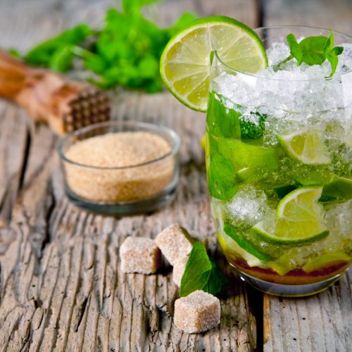 Fresh mojito drink